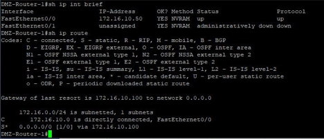 Cisco Router configuration